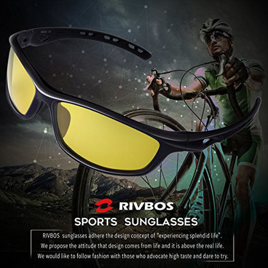 GetUSCart- RIVBOS Polarized Sports Sunglasses Driving Sun Glasses