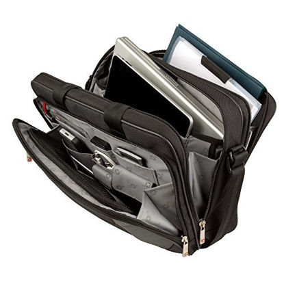 Picture of Wenger Luggage Mainframe 15.6" Laptop Brief Bag, Black, One Size