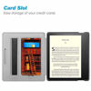 Picture of CaseBot Stand Case for All-New Kindle Oasis (10th Generation, 2019 Release and 9th Generation, 2017 Release) - Premium PU Leather Sleeve Cover with Card Slot and Hand Strap, Library