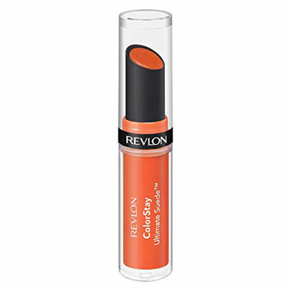 Picture of Revlon ColorStay Ultimate Suede Lipstick, Longwear Soft, Ultra-Hydrating High-Impact Lip Color, Formulated with Vitamin E, Couture (050), 0.09 oz