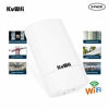 Picture of KuWFi 2-Pack Wireless Long Range WiFi Bridge 5.8G 900Mbps Point to Point Access Point Indoor/Outdoor AP CPE Kit Supports 2-3KM Anti-Interference for PTP/PTMP
