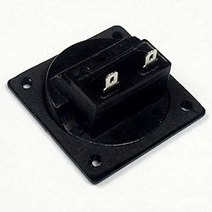 Picture of 1 Pair, 2-1/4 Inch Square Speaker Box Terminal Cup (B2C)