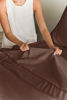Picture of Full Size Sheet Set - 6 Piece Set - Hotel Luxury Bed Sheets - Extra Soft - Deep Pockets - Easy Fit - Breathable & Cooling Sheets - Wrinkle Free - Chocolate - Brown Bed Sheets - Fulls Sheets - 6 PC