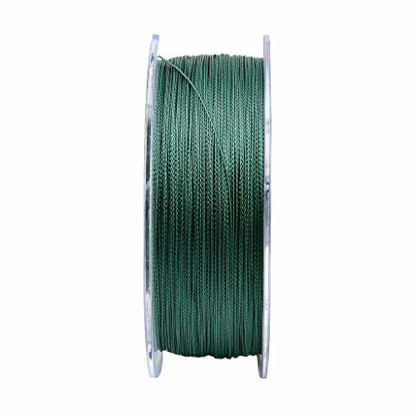 Picture of KastKing Superpower Braided Fishing Line,Moss Green,80 LB,(8 Strands),1097 Yds