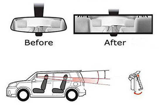 Rear view sales mirror 300mm