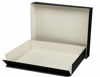 Picture of Lineco Museum Storage Box, Archival Quality Drop-Front Acid-Free with Metal Edges Lignin-Free Removable Lid, 14.5 X 18.5 X 3 inches, Photo Organizer Store and Protect Prints, Black Exterior