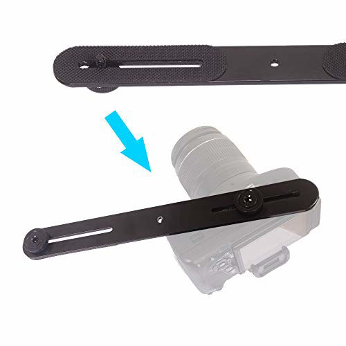 GetUSCart JLGogo Dual Flash Bracket 27cm/10.6inch Camera Mount Tripod