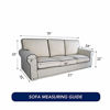 Picture of PureFit Super Stretch Sofa Slipcover - Spandex Non Slip Soft Couch Sofa Cover, Washable Furniture Protector with Non Skid Foam and Elastic Bottom for Kids, Pets Sofa, Brown