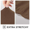 Picture of PureFit Super Stretch Sofa Slipcover - Spandex Non Slip Soft Couch Sofa Cover, Washable Furniture Protector with Non Skid Foam and Elastic Bottom for Kids, Pets Sofa, Brown