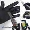 Picture of DEX FIT Level 5 Cut Resistant Gloves Cru553, 3D Comfort Stretch Fit, Power Grip Foam Nitrile, Smart Touch, Durable Thin & Lightweight, Machine Washable, Grey X-Large 3 Pair
