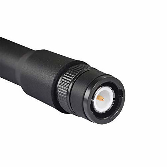 GetUSCart Bingfu Ham Radio BNC Male Soft Antenna Police Radio Scanner