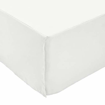 Picture of AmazonBasics Pleated Bed Skirt - King, Light Grey
