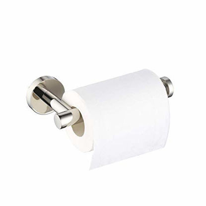 Picture of KES Toilet Paper Holder SUS 304 Stainless Steel Storage Rustproof Bathroom Paper Towel Dispenser Tissue Roll Hanger Contemporary Style Wall Mount, Polished Finish, A2175S12