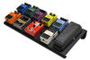 Picture of Gator Cases Aluminum Guitar Pedal Board with Carry Bag; Large: 23.75" x 10.66" | Stealth Black (GPB-BAK-1)