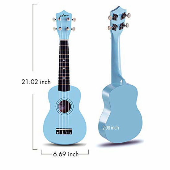 GetUSCart ADM Soprano Ukulele for Kids Beginners 21 Inch with Uke