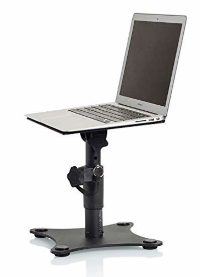 Picture of Gator Frameworks Desktop Studio Monitor and Speaker Stand - Set of 2 (GFWSPKSTMNDSK)