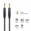 Picture of Cable Matters Preminum Braided Balanced 1/4 Inch TRS Cable (1/4 to 1/4 Cable) - 15 Feet
