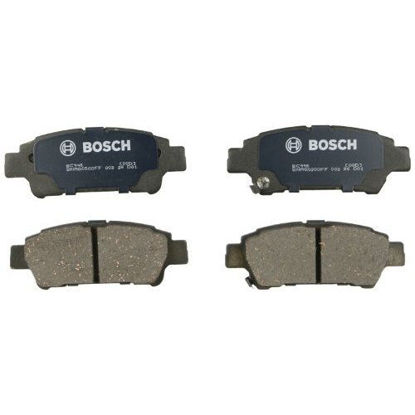 Picture of Bosch BC995 QuietCast Premium Ceramic Disc Brake Pad Set For 2004-2010 Toyota Sienna; Rear