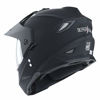 Picture of 1Storm Dual Sport Motorcycle Motocross Off Road Full Face Helmet Dual Visor Matt Black, Size Medium (55-56 cm 21.7/22.0 Inch)