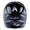 Picture of 1Storm Adult Motocross Helmet BMX MX ATV Dirt Bike Helmet Racing Style HF801; Glossy Black