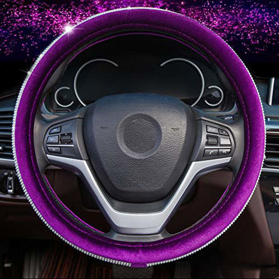 GetUSCart- YR Universal Steering Wheel Covers, Cute Car Steering