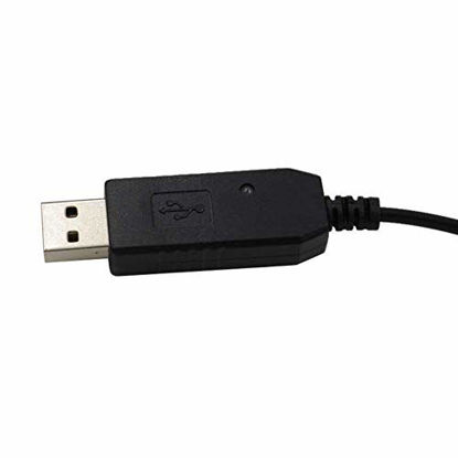 Picture of TENQ USB Charger Cable for BaoFeng UV-5R CH-5 UV-82 CH-8 UV-9R CHR-9700 Walkie Talkie