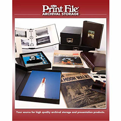 Picture of 100x Printfile Archival Storage Sheets 35mm 135 Negative Page Preservers 35-7BXW