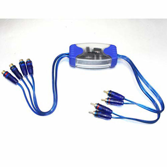 YAODHAOD Ground Loop Isolator, Amplifier Noise Filter For Car Audio & Home Stereo,Feedback Loop Isolator,Stereo Noise Suppressor Reducer Alternator