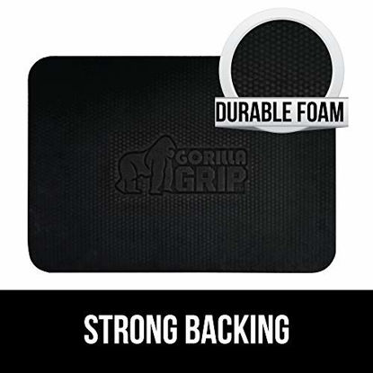 Picture of GORILLA GRIP Original Premium Anti-Fatigue Runner Comfort Mat, 70x24, Phthalate Free, Ergonomically Engineered, Extra Support and Thick, Kitchen, Laundry, and Office Standing Desk, Gray