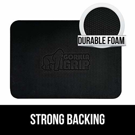 Picture of GORILLA GRIP Original Premium Anti-Fatigue Comfort Mat, Phthalate Free, Ergonomical, Extra Support and Thick, Kitchen, Laundry and Office Standing Desk Mats, 48x20, Navy Blue