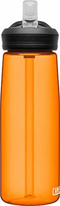Picture of CamelBak eddy+ BPA Free Water Bottle, 25 oz, Lava, .75L