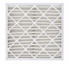 Picture of Aerostar Clean House 24x24x4 MERV 8 Pleated Air Filter, Made in the USA, (Actual Size: 23 3/8"x23 3/8"x3 3/4"), 6-Pack, White (24x24x4 MERV 8)