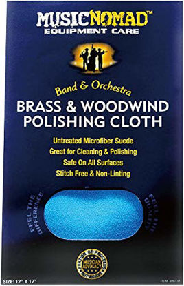 Picture of Music Nomad MN730 Brass and Woodwind Premium Microfiber Polishing Cloth