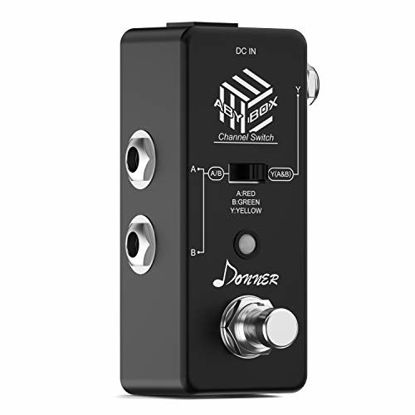 Picture of Donner ABY Box Line Selector Mini Guitar Effect Pedal True Bypass