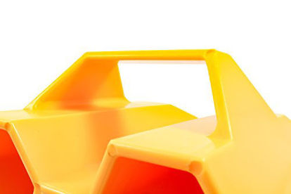 Picture of Camco Heavy Duty Big Yellow Chock - Helps Keep Your Trailer in Place So You Can Re-Hitch, Honeycomb Design for Extra Strength and Durability (44419)