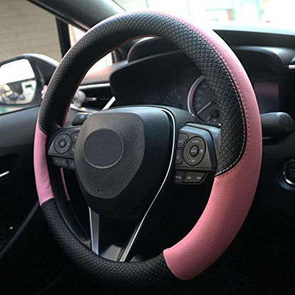 Details about   Valleycomfy Boho Universal 15 inch Steering Wheel Covers with Cloth for Women 