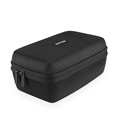 Picture of BOVKE Hard Carrying Case for 5-Inch GPS Navigator Fit Garmin Nuvi 55LM 2557LMT 52LM 42LM tomtom Mio 4.3-5" Accessories Travel Bag, Black