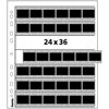 Picture of Hama 2250 Negative File Storage Sleeves, Each Holding 7 Strips of 6 (24 x 36 mm) Frames, Glassine (Pack of 25)