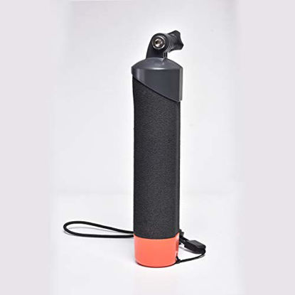 Picture of FitStill Waterproof Monopod Floating Hand Grip for Go Pro Hero 8/7/6/5/4/3 Session SJCAM Yi and Other Action Cameras.Snorkeling Underwater Diving Selfie Pole Stick