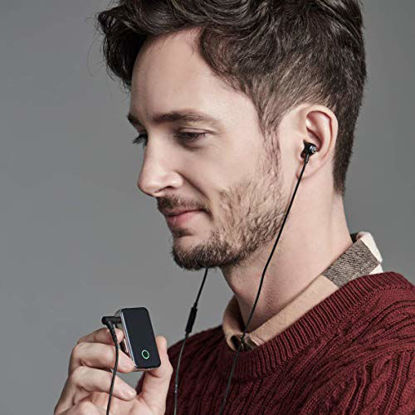 Picture of EarStudio ES100 MK2-24bit Portable High-Resolution Bluetooth Receiver/USB DAC/Headphone Amp with LDAC, aptX HD, aptX, AAC (3.5mm Unbalanced & 2.5mm Balanced Output)