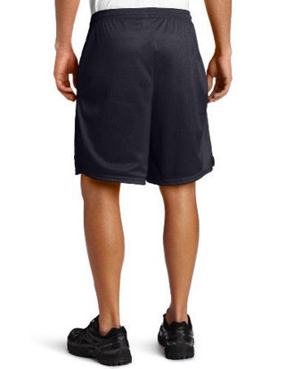 Picture of Champion Men's Long Mesh Short With Pockets,Navy,XX-Large