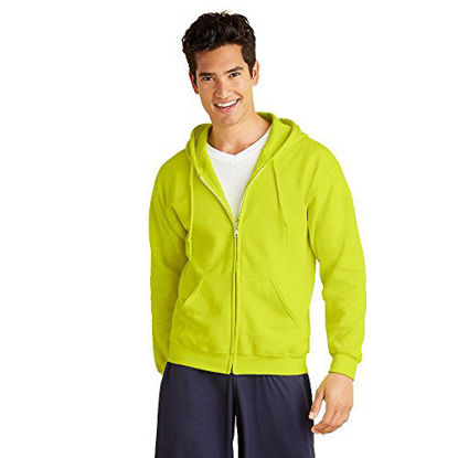Picture of Gildan Adult Heavy Full-Zip Hooded Sweatshirt, Royal, XX-Large