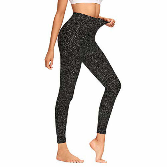 US 12-24 Soft Opaque Slim Tummy Control Christmas Printed Pants for Running Cycling Yoga Reg & Plus Size 1 Pack,Black, Plus Size Gayhay High Waisted Leggings for Women
