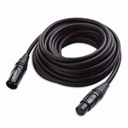 Picture of Cable Matters 2-Pack Premium XLR to XLR Microphone Cable 25 Feet