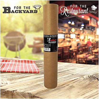 Pink Butcher BBQ Paper Refill Roll for Dispenser Box (17.25 inch by 175 Feet) - Food Grade Peach Wrapping Paper for Smoking Beef Brisket Meat Texas