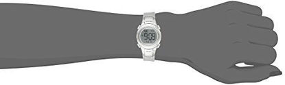 Picture of Armitron Sport Women's 45/7012SIL Digital Chronograph Silver-Tone Resin Strap Watch