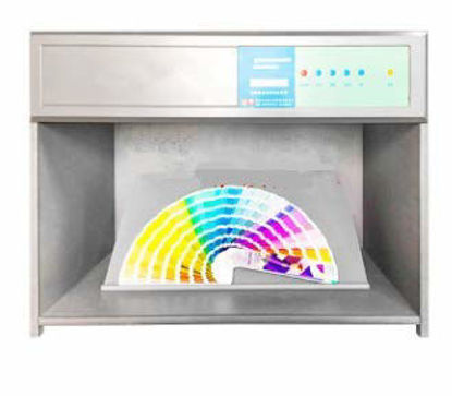 Picture of CGOLDENWALL America Standard Color Matching Cabinet Color Assessment Box 6 Light Sources: D65 TL84 UV F CWF U30 Customizable Color Assessment
