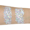 Picture of 10 Grams - Silver Holographic Cosmetic Glitter - Festival Rave Beauty Makeup Face Body Nail