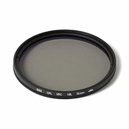 Picture of Gobe 55mm Circular Polarizing (CPL) Lens Filter (3Peak)