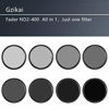 Picture of Gzikai 72mm ND2-ND400 Fader Variable Neutral Density Adjustable Lens Filter ND Filter Optical Glass Filter